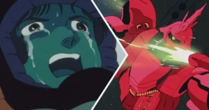 Cảnh trong anime Gundam